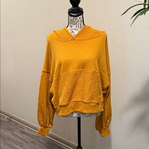 Cozy Mustard Color Hoodie